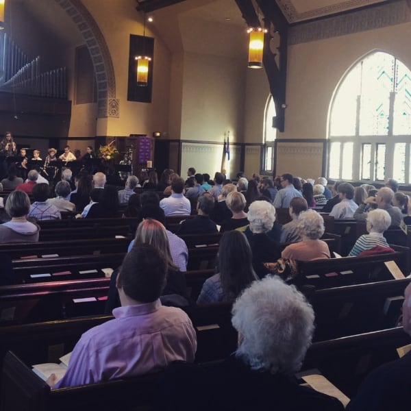 First Congo indoor church service