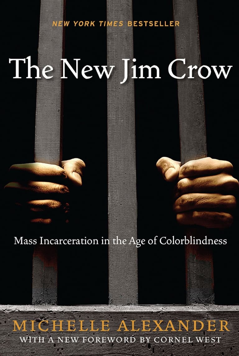 The New Jim Crow book cover