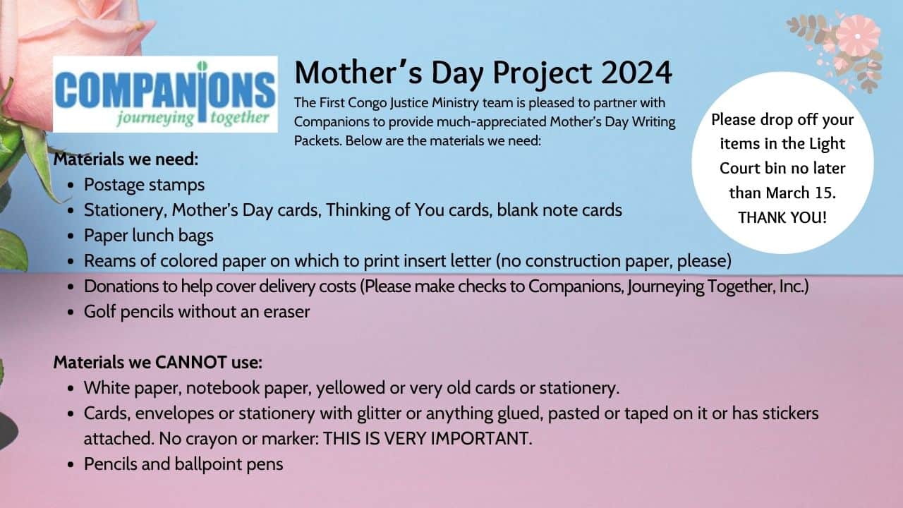 Companions Mother’s Day Project 2024_YouTube