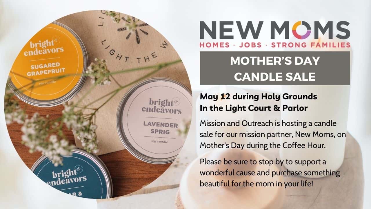MOTHER’S DAY CANDLE SALE