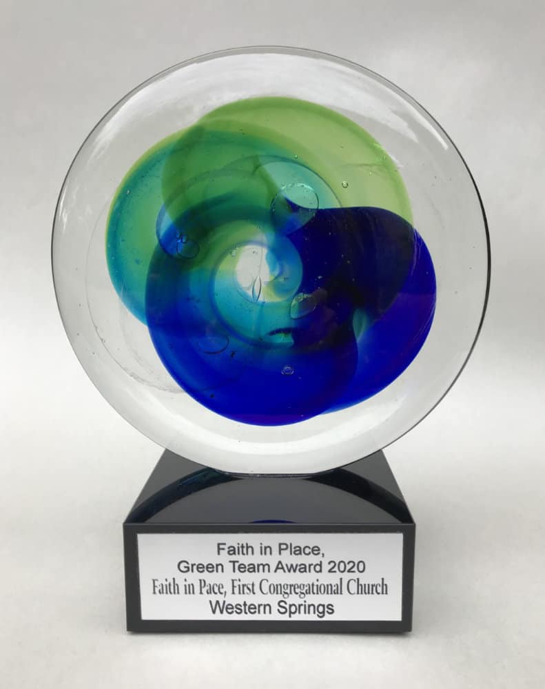 The Green Team won the Faith in Peace Award in 2020