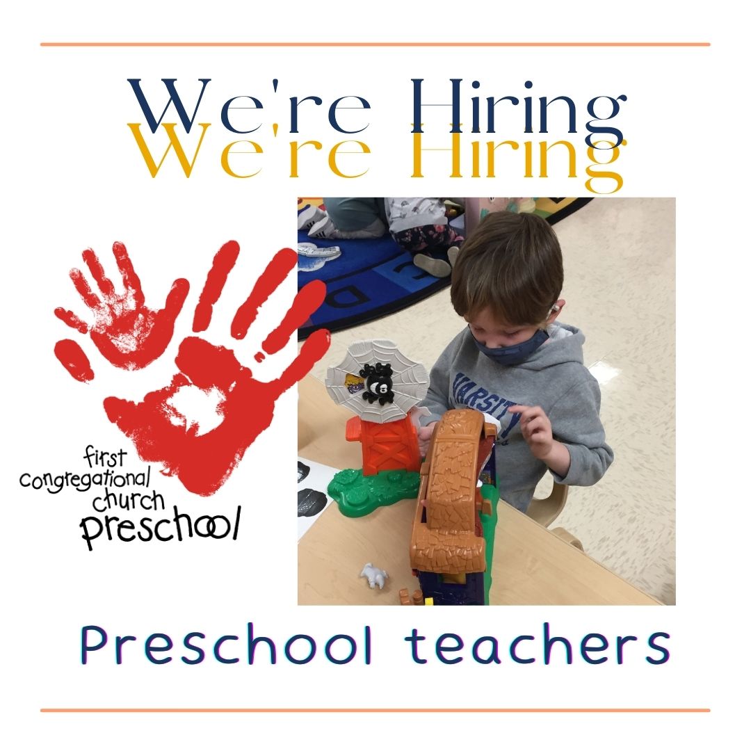 Preschool teacher job promo