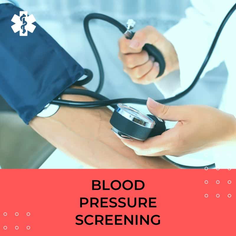 Blood pressure screening