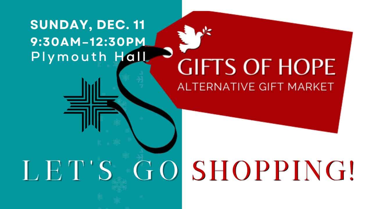 No wishlist - Gifts of Hope sign 2022 (YouTube Thumbnail)