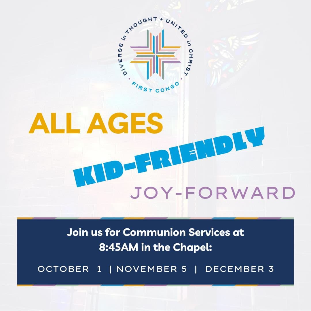 Kid-friendly communion service